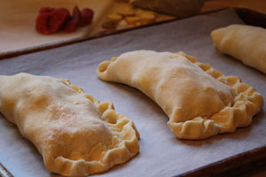Pasty on tray 300x200