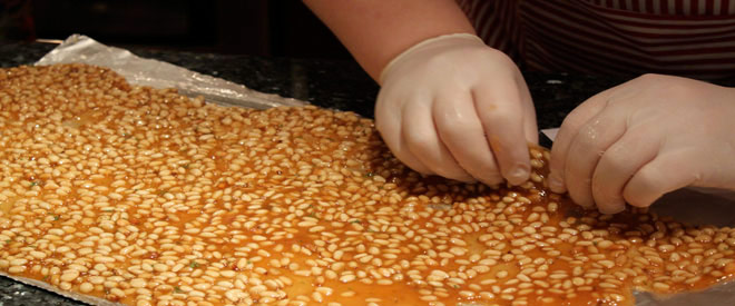 Making brittle